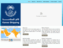 Tablet Screenshot of kanooshipping.com